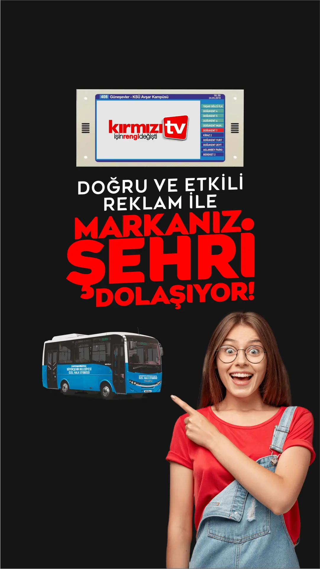 Doğru Ve Etkili Reklam ile Markanız Şehri Dolaşyor