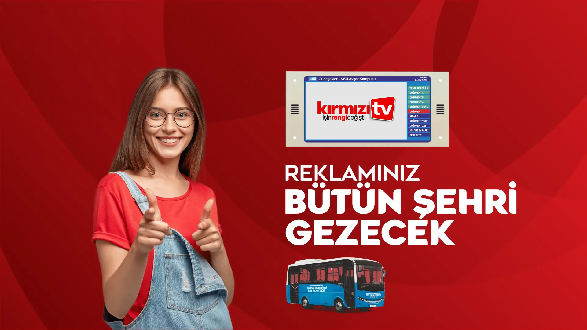 Reklamınız Bütün Şehri Gezecek